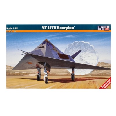 MODEL DO SKLEJANIA SAMOLOT E-11 YF-117A SCORPION 1:72