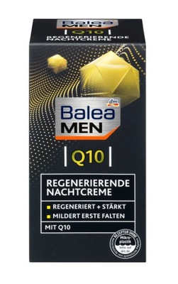 Balea MEN Regenerujący krem na noc z koenzymem Q10 50 ml