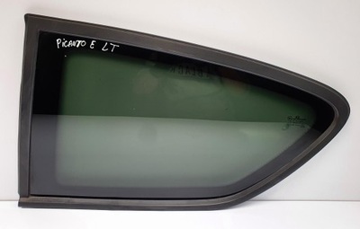 Скло кузовна лівий задня kia picanto ii 3d фото №1