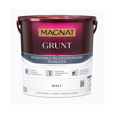 MAGNAT Grunt 2,5L farba gruntująca pod farby ceramiczne lateksowe Ceramic