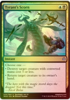 Tyrant's Scorn FOIL WAR GRATISY Pjotrekkk