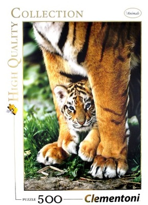 CLEMENTONI 500 EL. BENGAL TIGER CUB (PUZZLE)