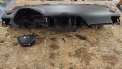 Kia picanto ii приборная панель air bag демонтаж фото №1