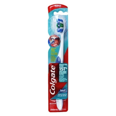 COLGATE SZCZOTECZKA DO ZĘBÓW MEDIUM 360 ŚREDNIA