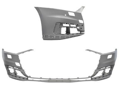 Audi a8 d5 2017- бампер перед 4n0807065gru фото №1