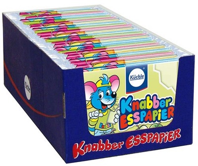 Papier Jadalny Knabber Esspapier Kuchle 25g (12szt papieru)