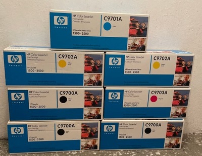 Oryginalny toner C9700A HP CLJ1500/2500 czarny