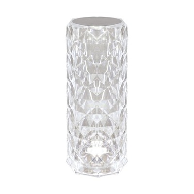 LAMPA STOŁOWA STRUHM HOLI LED CRYSTAL WW CW 04402 LED PRZEZROCZYSTA