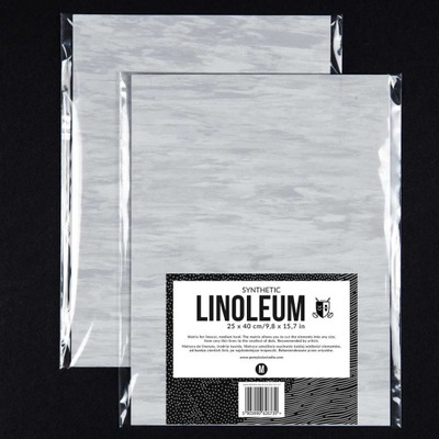 LINOLEUM do linorytu M, 25 x 40 cm, płytka LINORYT