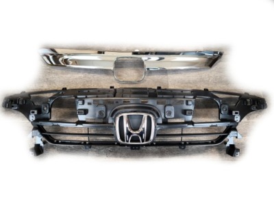 Honda accord x 2021 lift решётка радиатора решётка радиатора светлый хром białystok фото №1