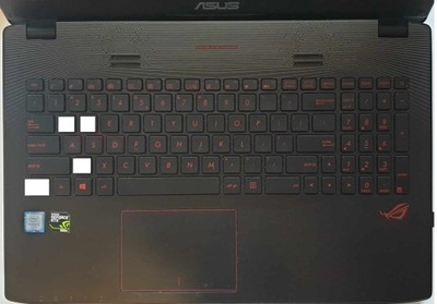 Klawisz przycisk klawiatura Asus ROG GL552 GL752 G550 G551 Q550