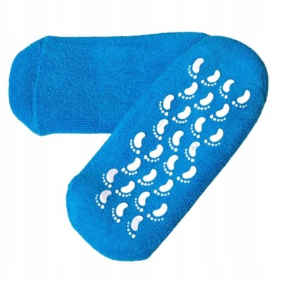 Reusable SPA Gel Socks Gloves Moisturizing Wh