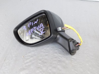 Renault captur lift 17- дзеркало ліва 9 pin фото №1