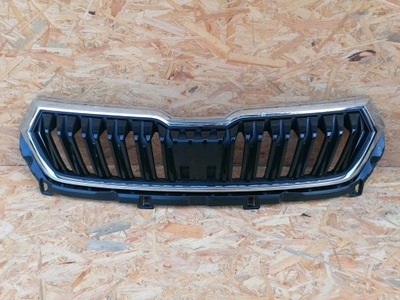 Решётка радиатора решётка радиатора решётка радиатора skoda karoq 57a lift 2022- фото №1