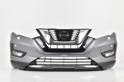 Nissan x-trail xtrail lift 2017- бампер передній фото №1