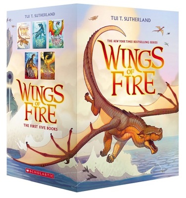 Wings of Fire Boxset, Books 1-5 (Wings of Fire) Tui T. Sutherland