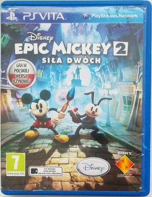 EPIC MICKEY 2 SIŁA DWÓCH THE POWER OF TWO PL VITA