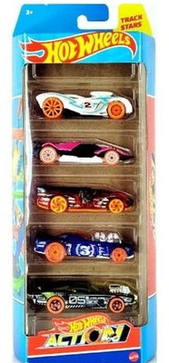 HOT WHEELS 5-PACK ACTION MATTEL HLY66 TRACK STARS