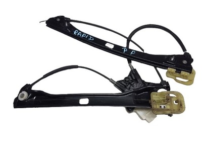 Skoda rapid механізм скло правий перед фото №1