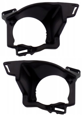 Dacia logan sandero stepway решётка рамки противотуманной фары фото №1