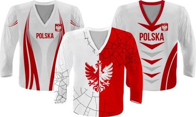 BLUZA HOKEJOWA POLSKA HOKEJ