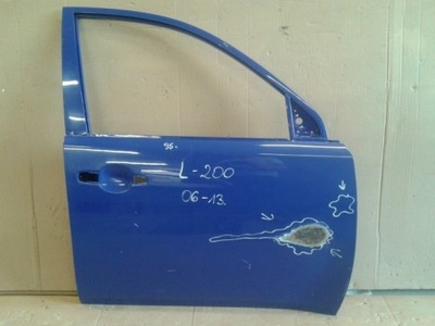 Mitsubishi l-200 2006 дверь правое перед фото №1