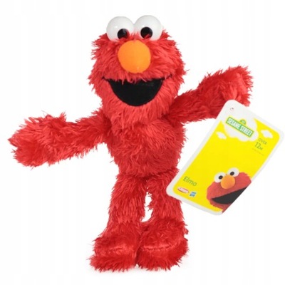 Maskotka Elmo Ulica Sezamkowa Oryginalny 38CM