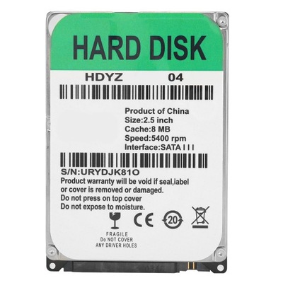 Mechaniczny dysk twardy 2,5 cala HDD SATA III