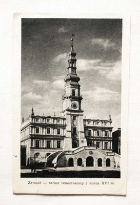 ZAMOŚĆ - RATUSZ 1956
