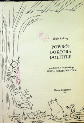 Powrót Doktora Dolittle