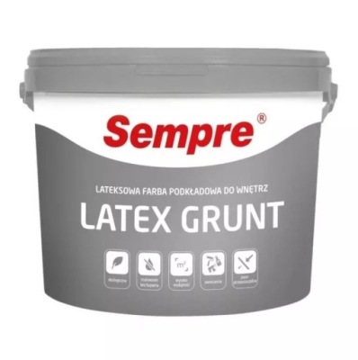 Latexowa emulsja podkładowa SEMPRE LATEX GRUNT - 10L