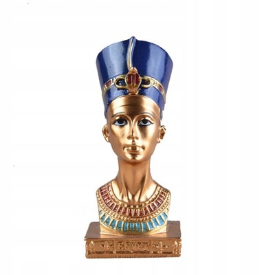 Egipski faraon figurka ręcznie malowana
