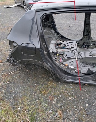 Четверть крыло правый задняя задний dacia sandero stepway ii фото №1