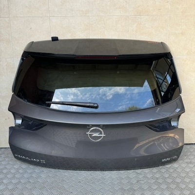 Крышка багажника задняя комплектная opel grandland x 2021 rok камера фото №1