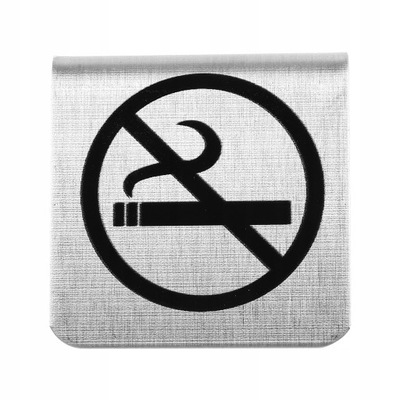 Znaki Publiczny wskaźnik zakazu palenia