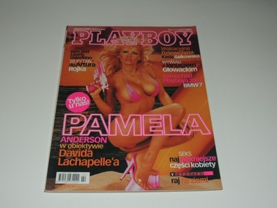 PLAYBOY 2/2002 Pamela Anderson, J Głowacki L Coen