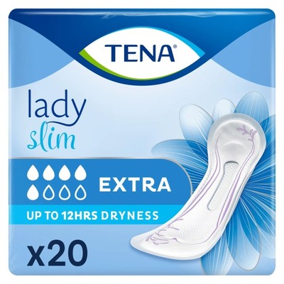TENA Lady Slim Extra wkładki urologiczne chłonne dla kobiet na mocz 20 szt.