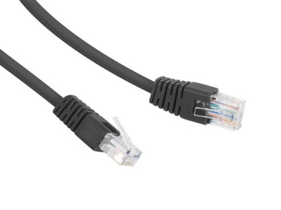 GEMBIRD Patch cord Kat.6 UTP 0.25m czarny