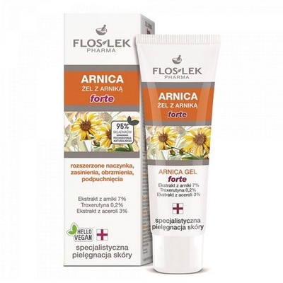 Arnikowy żel FORTE 50ml FLOSLEK