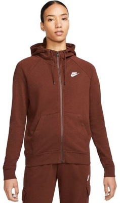 BLUZA DAMSKA NIKE SPORTOWA ROZPINANA KAPTUREM S