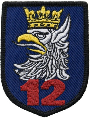 Naszywka 12 Szczecińska Dywizja Zmechanizowana 12SDZ Galowa