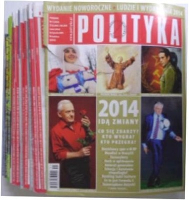 Polityka nr 1-8,10-30,33 z 2014 roku