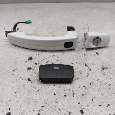 Ford kuga i 1 ручка левая перед замок + ключ фото №1