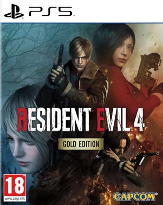 Resident Evil 4 Remake Gold Edition PlayStation 5 PS5 NOWA FOLIA