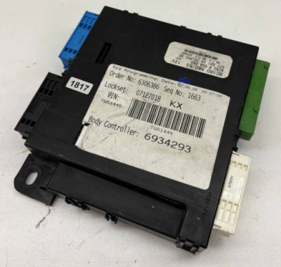 Mini cooper r50 r53 модуль комфорта блок управления ecu 6934293 + фото №1