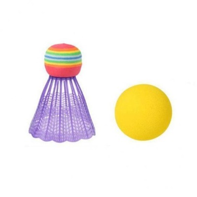 2x rakiety do badmintona i zestaw piłek dla