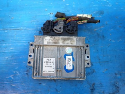 Бортовий комп'ютер двигуна citroen peugeot 9657018580 фото №1