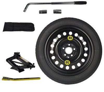 WHEEL SPACE-SAVING WHEEL RENAULT CLIO RS MEGANE + SET  