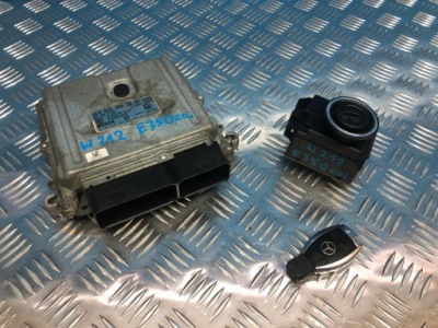 Mercedes w212 e350 cdi набір стартовий бортовий комп'ютер фото №1