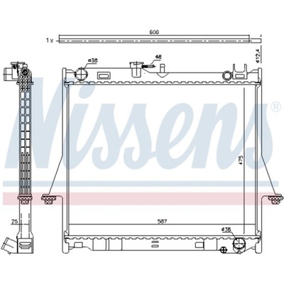 AUŠINTUVAS VANDENS ISUZU D-MAX I 07-10 3.0 